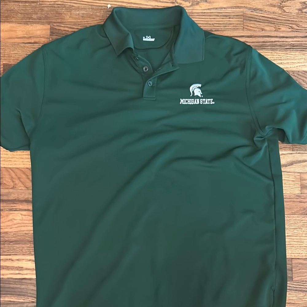 Under Armour Green Polo Shirt with Performance Fabric